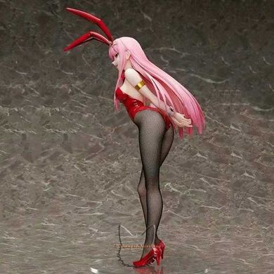 Аниме фигурка Ноль Два зайчик зайчик - Zero Two - Darling in the Franxx - 45 см, Completed Model (завершённая модель), 02 (Ноль Два), 45 см, Твёрдое тело, Без коробки, Копия