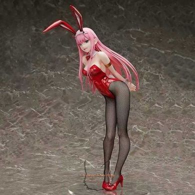 Аніме фігурка Нуль Два зайчик заєць - Zero Two - Darling in the Franxx - 45 см, Completed Model (завершена модель), 02 (Нуль Два), 45 см, Тверде тіло, Без коробки, Копія