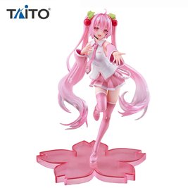 Anime figure "Hatsune Miku Sakura - Pink Sakura Ver." - original Taito, 18 cm