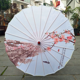 Chinese rainproof umbrella Hanfu 82 cm - style #24