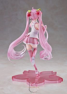 Аниме фигурка "Хацуне Мику (Hatsune Miku) Сакура (Pink Sakura Ver.)" - оригинал Taito, 18 см