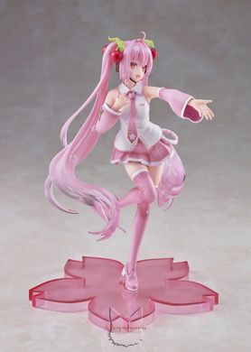 Anime figure "Hatsune Miku Sakura - Pink Sakura Ver." - original Taito, 18 cm