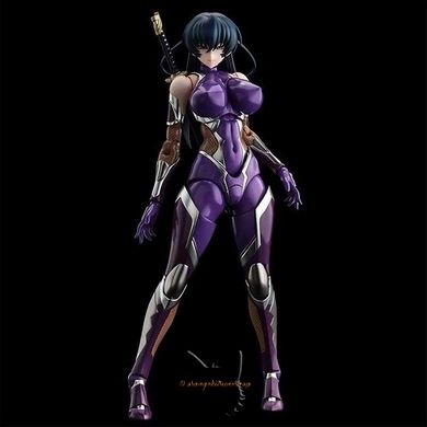 Anime hentai action figure Asagi Igawa - Taimanin Series - SECOND AXE - 16 cm, Asagi Igawa, 16 cm, Hard body with joints, Hard chest with joints, Boxed, With replaceable parts, Removable clothing/parts (cast-off)