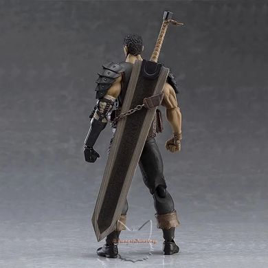 Аніме фігурка (фігма 359) "Гатс (Guts)" Black Soldier Repainted Edition Ver. з аніме "Берсерк (Berserk)" - 16.5 см, оригінал