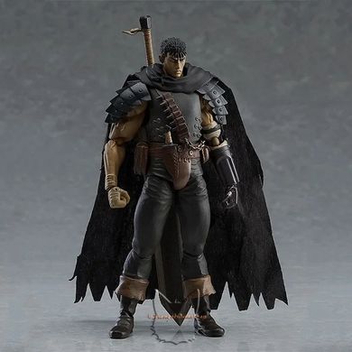 Аніме фігурка (фігма 359) "Гатс (Guts)" Black Soldier Repainted Edition Ver. з аніме "Берсерк (Berserk)" - 16.5 см, оригінал