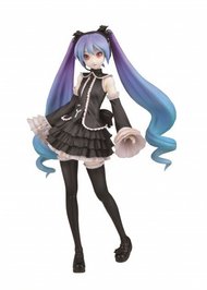 Аніме фігурка "Хацуне Міку (Hatsune Miku) в чорній сукні - (Black Dress SPM Figure Infinity Ver.) Project Diva Arcade" - Вокалоид (Vocaloid) - 24 см, оригінал