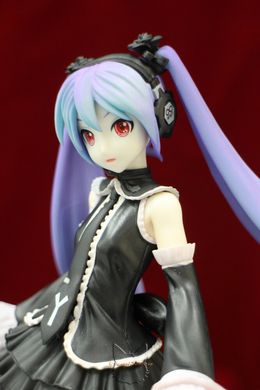 Anime figure "Hatsune Miku - Black Dress SPM Figure Infinity Ver. Project Diva Arcade" - Vocaloid - 24 cm, original