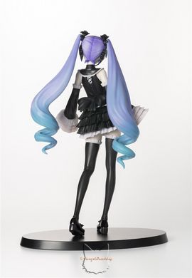 Аниме фигурка "Хацуне Мику (Hatsune Miku) в чёрном платье (Black Dress SPM Figure Infinity Ver.) Project Diva Arcade" - Вокалоид (Vocaloid) - 24 см, оригинал