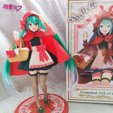 Anime figure "Hatsune Miku Little Red Riding Hood" - Vocaloid - original, 18 cm