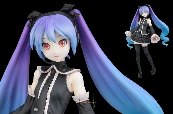 Anime figure "Hatsune Miku - Black Dress SPM Figure Infinity Ver. Project Diva Arcade" - Vocaloid - 24 cm, original