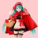 Аниме фигурка "Хацуне Мику красная шапочка (Hatsune Miku Little Red Riding Hood)" - Вокалоид (Vocaloid) - оригинал, 18 см