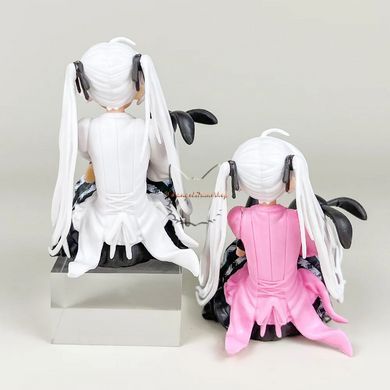 Аниме фигурка "Касугано Сора (Kasugano Sora)" из "Одиночество на двоих (Yosuga no Sora)" - белая с зайчиком, 9 см