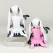 Anime figurine "Kasugano Sora" from "Loneliness for Two (Yosuga no Sora)" - pink with a bunny, 9 cm