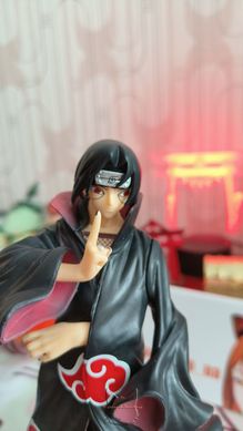 Anime figure "Itachi Uchiha - Naruto (Naruto Shippuden)" vibration stars - 23 cm, Completed Model, Uchiha Itachi, 23 cm, Hard body, Without box, Copy (Replica)