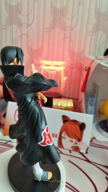 Аниме фигурка "Итачи Учиха (Itachi Uchiha) - Наруто (Naruto Shipuuden)" vibration stars - 23 см, Completed Model (завершённая модель), Учиха Итачи, 23 см, Твёрдое тело, Без коробки, Копия