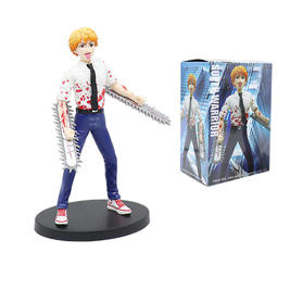 Anime figurine of Denji with saws - "Chainsaw Man" - 18 cm