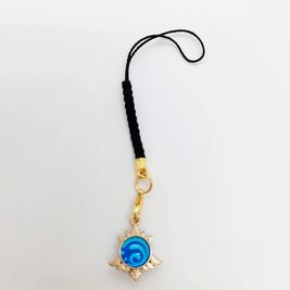 Mini luminescent pendant "Eye of God - Mondstadt" based on the game "Genshin Impact" - hydro element