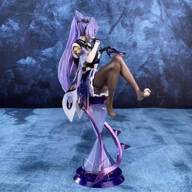 Anime figure "Keqing, Kokusei" Mingyin Ver. for the game "Genshin Impact" - 21 cm, Garage Kits, Keqing, 21 cm, Hard body, Boxed, Premium copy (replica), With replaceable parts