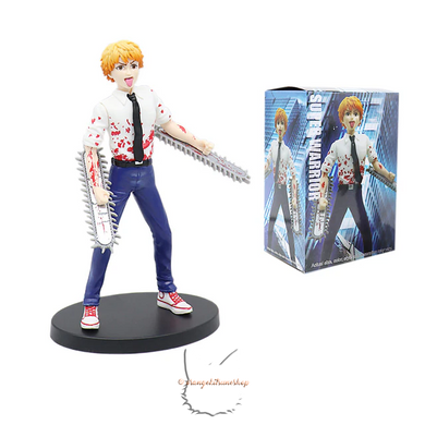 Anime figurine of Denji with saws - "Chainsaw Man" - 18 cm