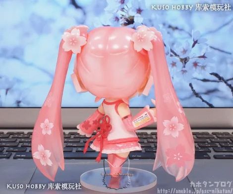 Аниме фигурка (нендороид 500) "Хацуне Мику Сакура (Hatsune Miku Sakura) Bloomed in Japan" - 10 см, оригинал