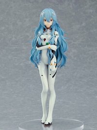 Anime figurine "Ayanami Rei Long Hair ver." - "Evangelion (Evangelion: 3.0+1.0)" - original, 17 cm