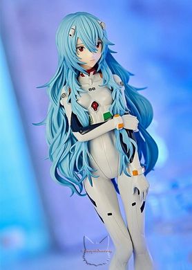 Anime figurine "Ayanami Rei Long Hair ver." - "Evangelion (Evangelion: 3.0+1.0)" - original, 17 cm