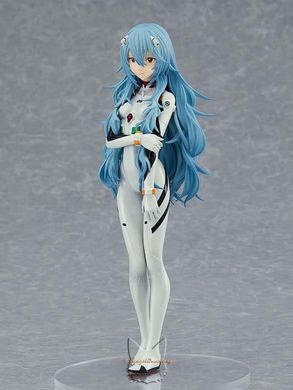 Anime figurine "Ayanami Rei Long Hair ver." - "Evangelion (Evangelion: 3.0+1.0)" - original, 17 cm