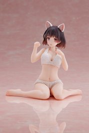 Аніме фігурка Мегумі Като (Megumi Katou) Coreful Cat Roomwear ver. - Як виховати героїню зі звичайної дівчини (Saenai Heroine no Sodatekata Fine) - 12 см, оригінал