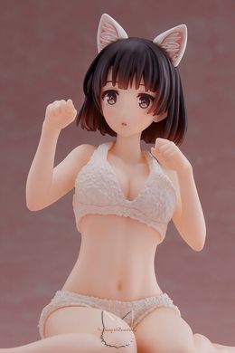 Аниме фигурка Мэгуми Като (Megumi Katou) Coreful Cat Roomwear ver. - Как воспитать героиню из обычной девушки (Saenai Heroine no Sodatekata Fine) - 12 см, оригинал