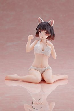 Аниме фигурка Мэгуми Като (Megumi Katou) Coreful Cat Roomwear ver. - Как воспитать героиню из обычной девушки (Saenai Heroine no Sodatekata Fine) - 12 см, оригинал