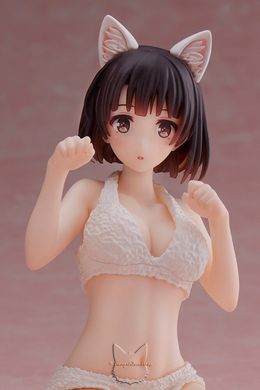 Аниме фигурка Мэгуми Като (Megumi Katou) Coreful Cat Roomwear ver. - Как воспитать героиню из обычной девушки (Saenai Heroine no Sodatekata Fine) - 12 см, оригинал