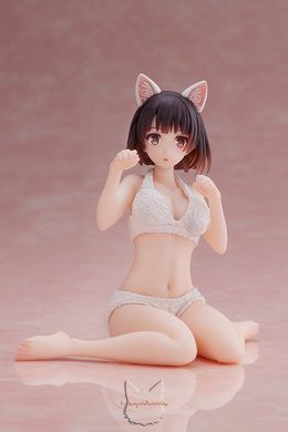 Аниме фигурка Мэгуми Като (Megumi Katou) Coreful Cat Roomwear ver. - Как воспитать героиню из обычной девушки (Saenai Heroine no Sodatekata Fine) - 12 см, оригинал