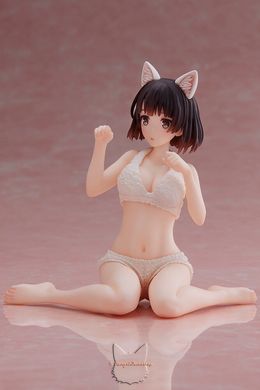 Аниме фигурка Мэгуми Като (Megumi Katou) Coreful Cat Roomwear ver. - Как воспитать героиню из обычной девушки (Saenai Heroine no Sodatekata Fine) - 12 см, оригинал