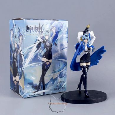 Anime figure "Eula Lawrence" from the game "Genshin Impact" - 18 cm, copy