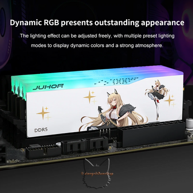 RAM JUHOR DDR5 RGB 16GB 6400MHz Hynix Original Chip T2