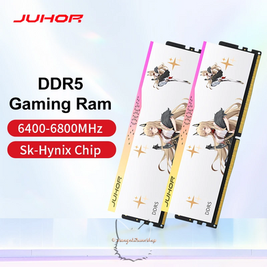 Оперативна пам'ять (ОЗП) JUHOR DDR5 RGB 16GB 6400MHz Hynix Original Chip T2