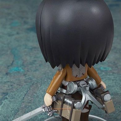 Anime figure (nendoroid 365) "Mikasa Ackerman - Attack on Titan" - 10 cm, Nendoroid, Mikasa Ackerman, 10 cm, Hard body with joints, Boxed, With replaceable parts