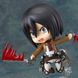 Anime figure (nendoroid 365) "Mikasa Ackerman - Attack on Titan" - 10 cm, Nendoroid, Mikasa Ackerman, 10 cm, Hard body with joints, Boxed, With replaceable parts