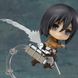 Anime figure (nendoroid 365) "Mikasa Ackerman - Attack on Titan" - 10 cm, Nendoroid, Mikasa Ackerman, 10 cm, Hard body with joints, Boxed, With replaceable parts