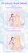 Anime mini sex doll masturbator TPE - half body, artificial breasts and vagina, Masturbator mini sex doll, TPE, 11.5 cm, Водонепроницаемый, Anime style, Vaginal