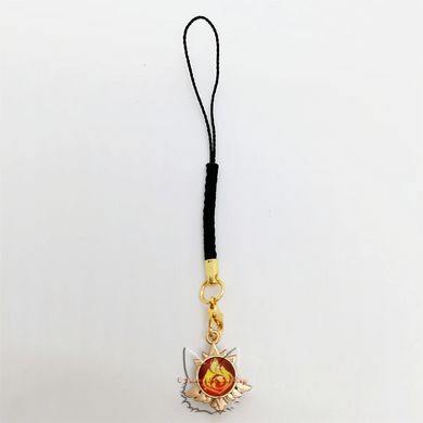 Mini luminescent pendant "Eye of God - Mondstadt" based on the game "Genshin Impact" - pyro element