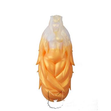 Silicone male masturbator "Harpy" - white-yellow