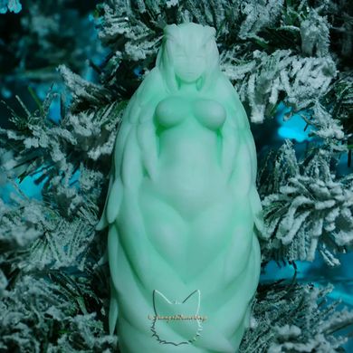 Silicone male masturbator "Harpy" - white-green