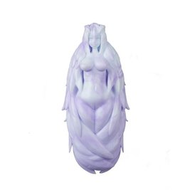 Silicone male masturbator "Harpy" - white-purple