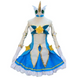 Anime cosplay costume for cosplay character "Soraka Star Guardian" - League of Legends - set, Set, S-L, Sleeveless