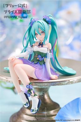 Anime figure "Hatsune Miku - Flower Fairy Asagao" - Vocaloid - 14 cm, original