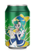 Anime masturbator in the form of a soda can - green