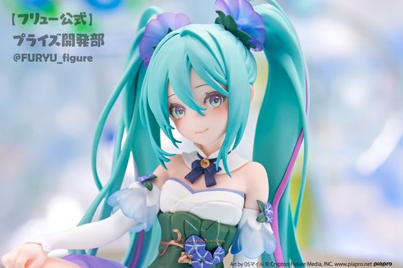 Anime figure "Hatsune Miku - Flower Fairy Asagao" - Vocaloid - 14 cm, original