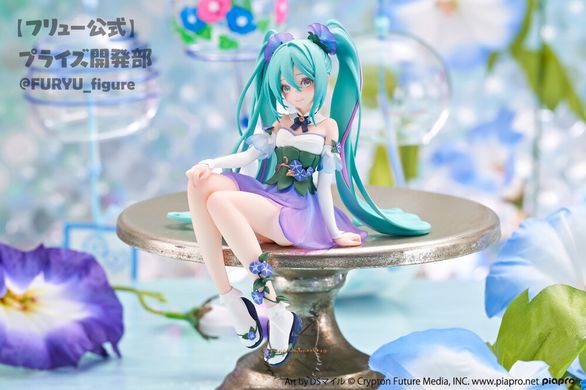 Anime figure "Hatsune Miku - Flower Fairy Asagao" - Vocaloid - 14 cm, original