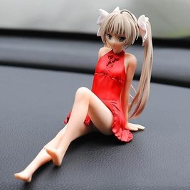 Anime figurine "Kasugano Sora - Loneliness for two (Yosuga no Sora)" - red, 11 cm